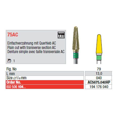 TC Cutter With AC (Zirconium Nitride) Coating