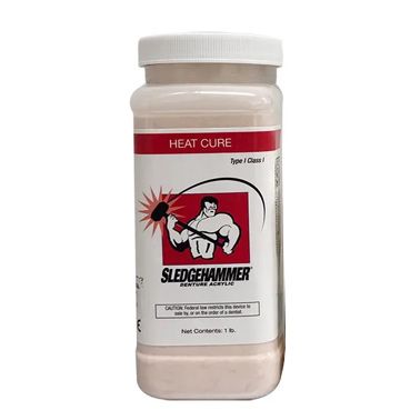 Sledgehammer Clear 1lb Powder - Heat Cure *Expiry 01/2027