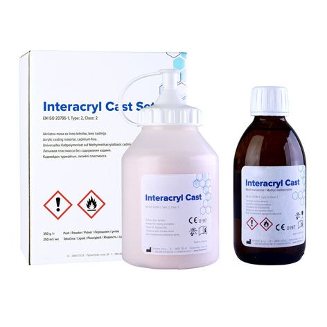 Interacryl Cast Col: 5 Set 350g/250ml
