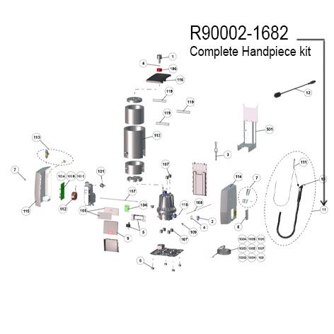 Power Steamer - Complete Handpiece Kit