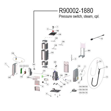 Power Steamer - Pressure Switch Steam