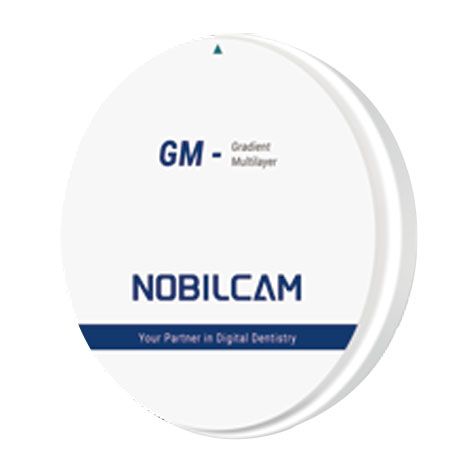 Nobilcam 3D Gradient Multilayer Zirconia 98mm Blanks