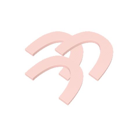 Bioloren Trilor Arch 5.5mm 2pcs - Pink