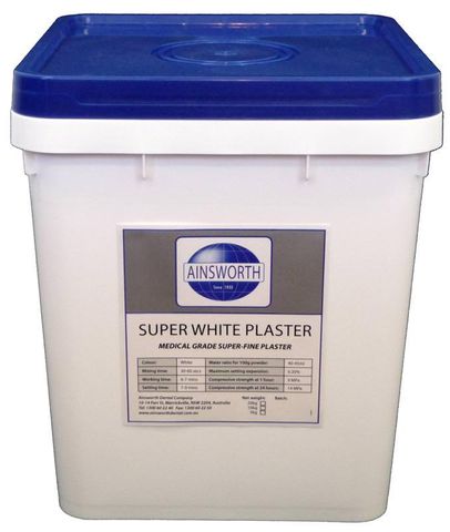 Super White Plaster 5kg Pail