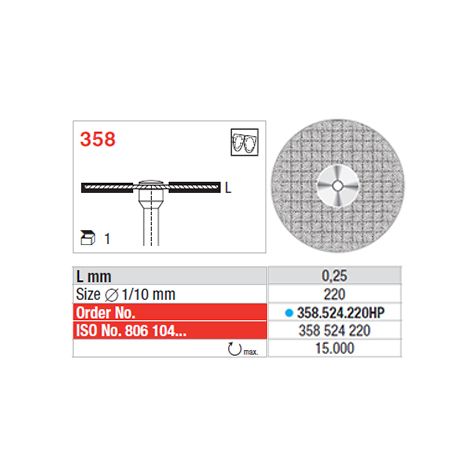 Diamond Disc Superflex 358.524.220HP