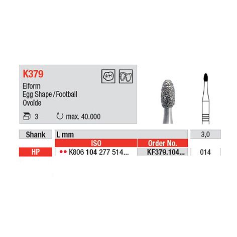 Diamond Bur KF379.104.014 HP