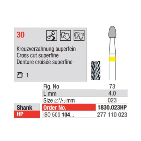 cone Cutter Cross Cut Superfine