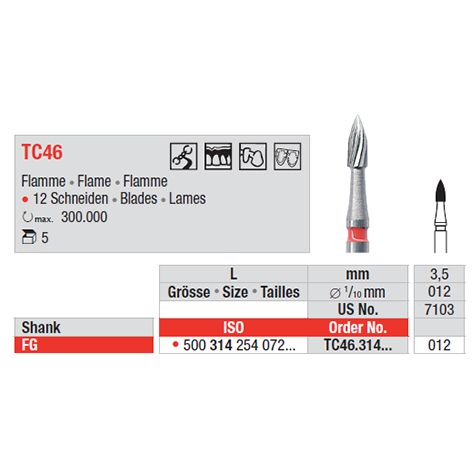 Tungsten Carbide Finishing TC46.314.012