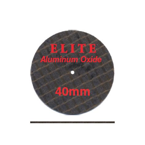 Elite Aluminium Oxide Fibreglass Discs 40 x 0.50