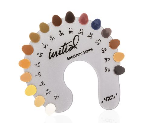 Initial Spectrum Stain Shade Guide