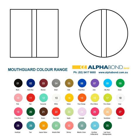 Mouthguard 3 Stripes 4-5mm