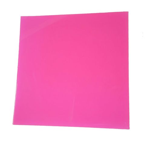 5mm Square Fluro Pink 19
