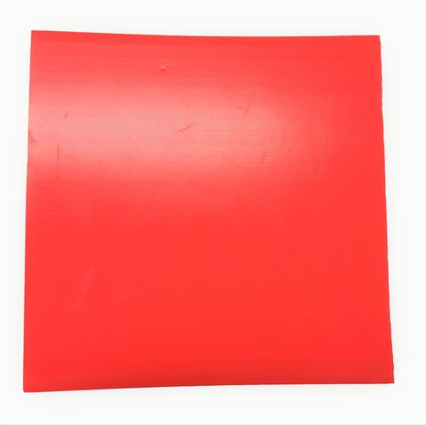 4mm Square Fluro Red 22