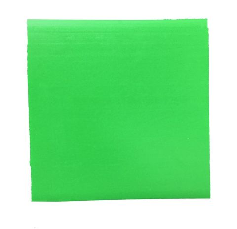 4mm Square Fluro Green 17