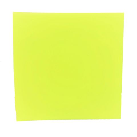 4mm Square Fluro Yellow 16