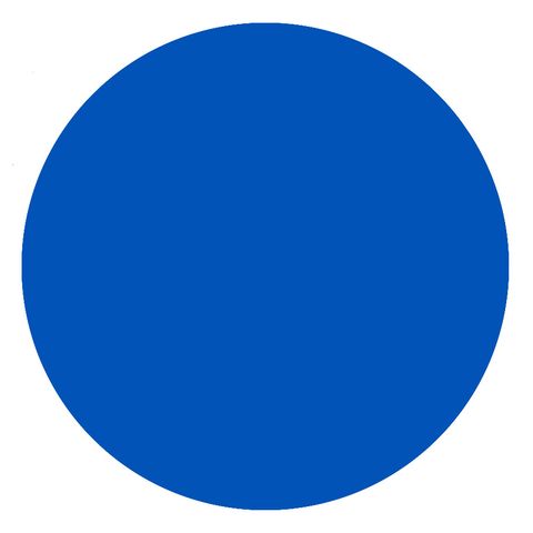 4mm x 125mm Round Royal Blue 06