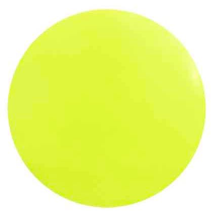 4mm x 125mm Round Fluro Yellow 16
