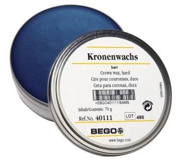 Bego Crown Wax Hard Blue 70g