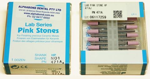 Shofu Lab Pink Stones HP #1 12pcs