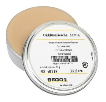 Bego Occlusal Wax Dentine Ivory 70g