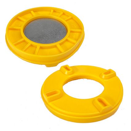 Adesso Split Plates Yellow for magnets 100pcs