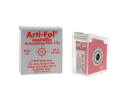 Arti-Fol Metallic 12um 22mm Red 1-Side