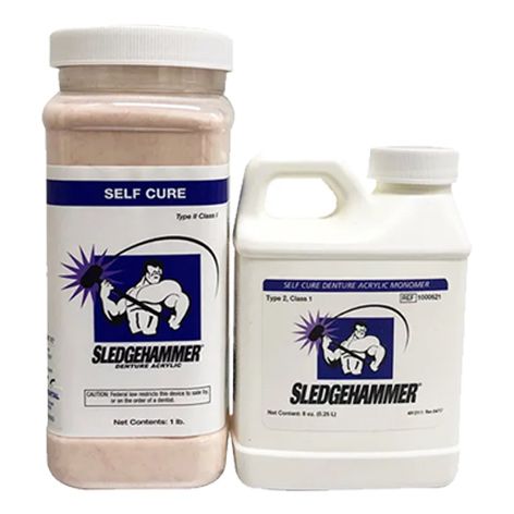 Sledgehammer Original 1lb Powder + 8oz Liquid - Self Cure