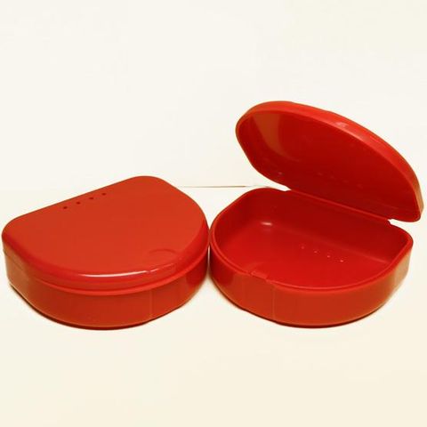 Mouthguard Box Red 12pcs