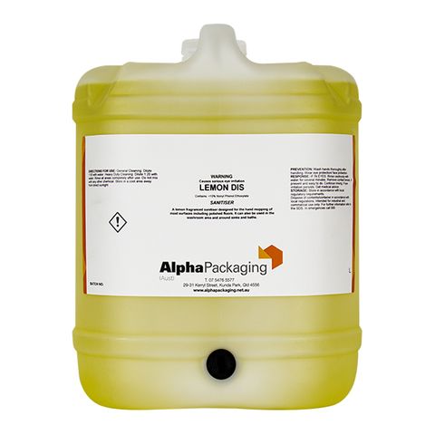 20lt Lemon Commercial Sanitiser