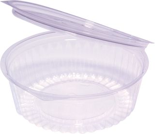 24oz (710ml) Clear Sho-Bowl  Flat Lid