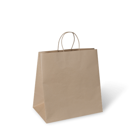 Jumbo Takeaway Carry Bag - Kraft Brown