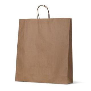 B3 Twist Handle Paper Carry Bag -  Kraft