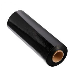 500mm x 450m Cast Stretch Wrap - Black