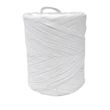 Raffia Roll - White