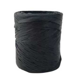 Raffia Roll - Black