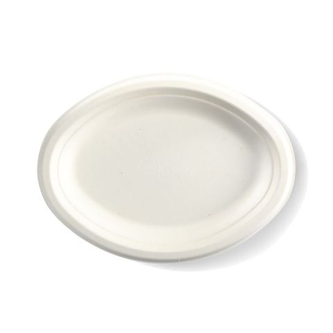 (260 x 190mm) Oval Sugarcane Plate