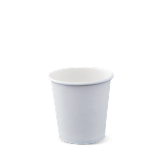 4oz (PE) Plain Single Wall Hot Cup