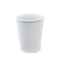 8oz (240ml) Single Wall Hot Cup - White