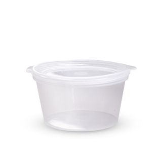 50ml Portion Cup With Hinged Lid