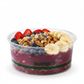 360ml PLA Deli Bowl - Green Stripe