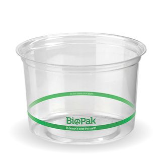 500ml Bio Deli Bowl - Green Stripe