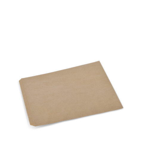 6 Flat Brown Paper Bag