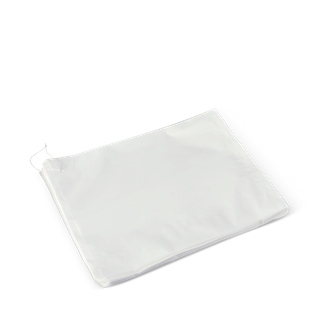 8 Flat White Paper Bag
