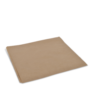 12 Flat Brown Paper Bag