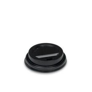 4oz Plastic Lid - Black