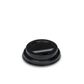 4oz Plastic Lid - Black