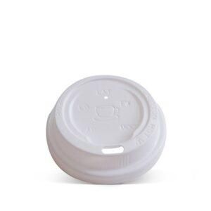 4oz Plastic Lid White