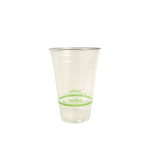 600ml RPET Clear Plastic Cup