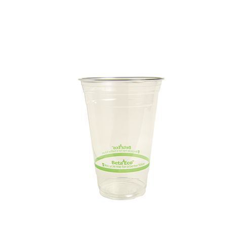 600ml RPET Green Line Plastic Cup