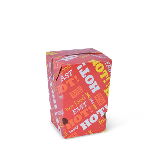 Small Hot Food Chip Box